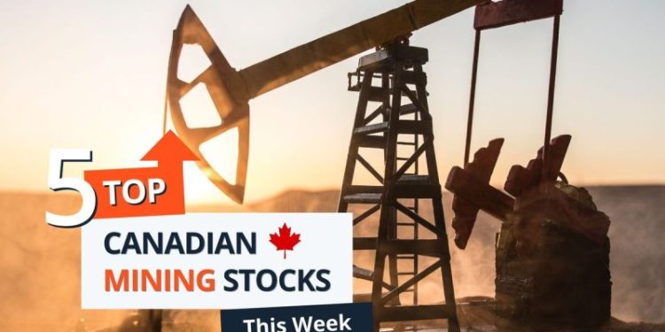 Top 5 Canadian Mining Stocks This Week: Tethys Petroleum Surges 122 Percent